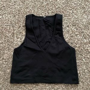 Athleta Aurora Seamless Crop Top Size M